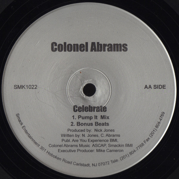 Colonel Abrams - Celebrate | Smack (SMK1022) - 2