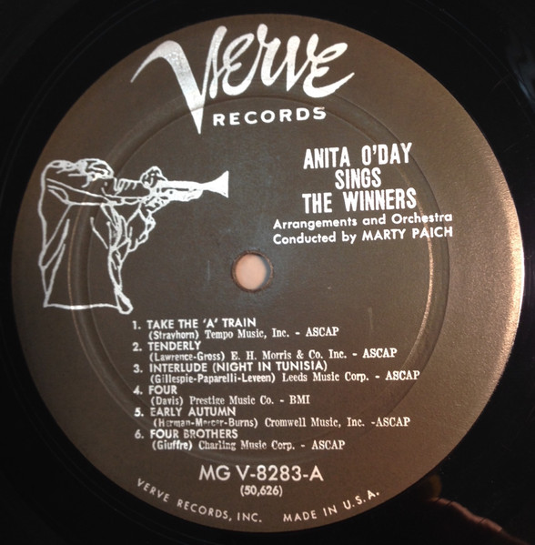 Anita O'Day - Anita O'Day Sings The Winners | Verve Records (MG V-8283) - 4 Anita O'Day - Anita O'Day Sings The Winners | Verve Records (MG V-8283) - 4