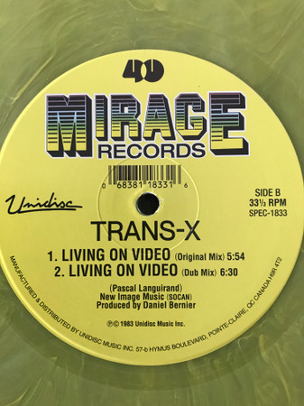 Trans-X - Living On Video (Claptone Remix) | Mirage (SPEC-1833) - 4