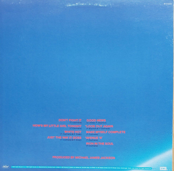 Red Rider - Don't Fight It | Capitol Records (ST-512028) - 2