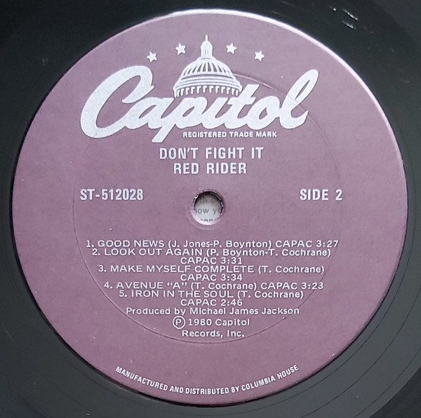 Red Rider - Don't Fight It | Capitol Records (ST-512028) - 4