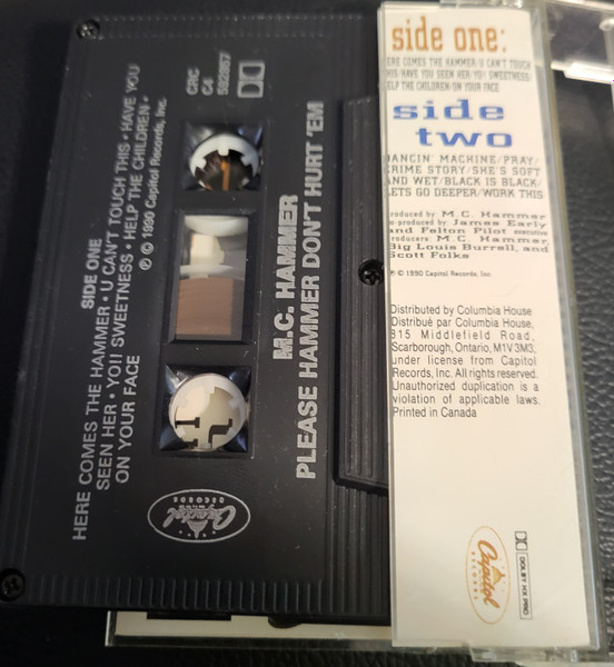 MC Hammer - Please Hammer Don't Hurt 'Em [Cassette] | Capitol Records (C4 592857) - 2