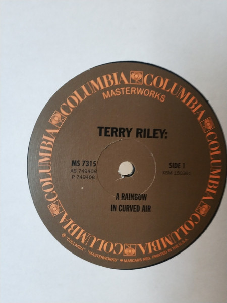 Terry Riley - A Rainbow In Curved Air | Columbia Masterworks (MS 7315) - 3 Terry Riley - A Rainbow In Curved Air | Columbia Masterworks (MS 7315) - 3