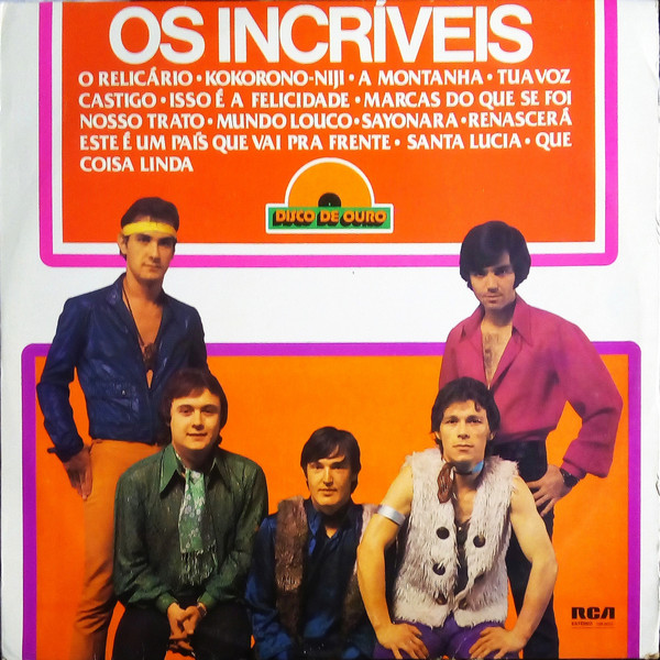 Os Incríveis - Disco De Ouro | RCA (109.0025)