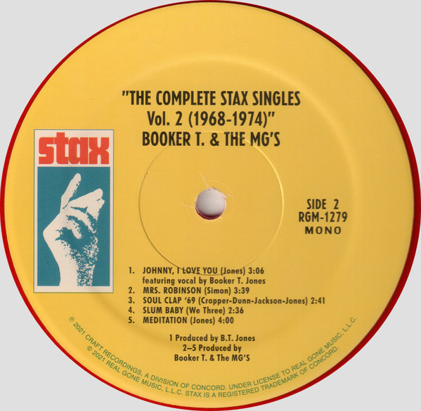 Booker T & The MG's - The Complete Stax Singles, Vol. 2 (1968-1974) | Real Gone Music (RGM-1279) - 4