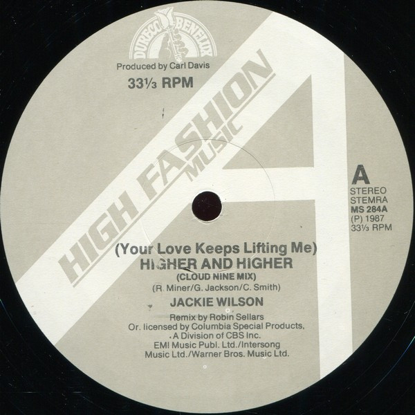 Jackie Wilson - (Your Love Keeps Lifting Me) Higher And Higher | High Fashion Music (MS 284) - 3