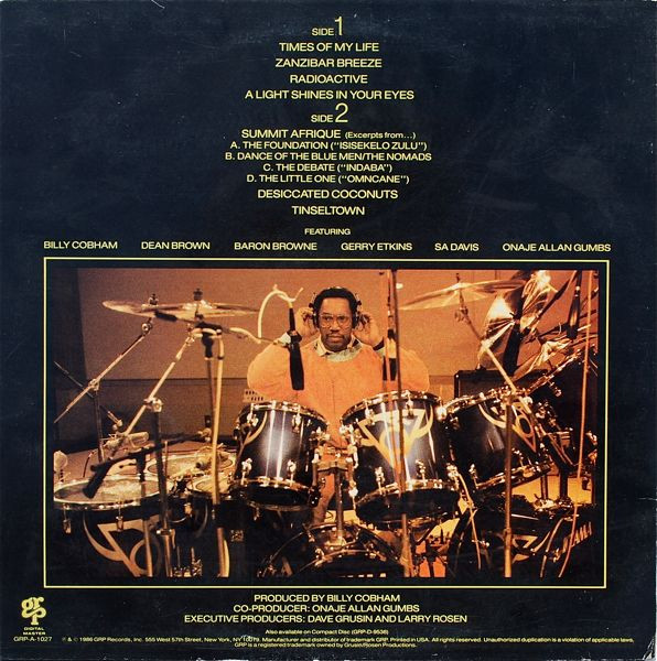 Billy Cobham - Powerplay | GRP (GRP-A-1027) - 2 Billy Cobham - Powerplay | GRP (GRP-A-1027) - 2