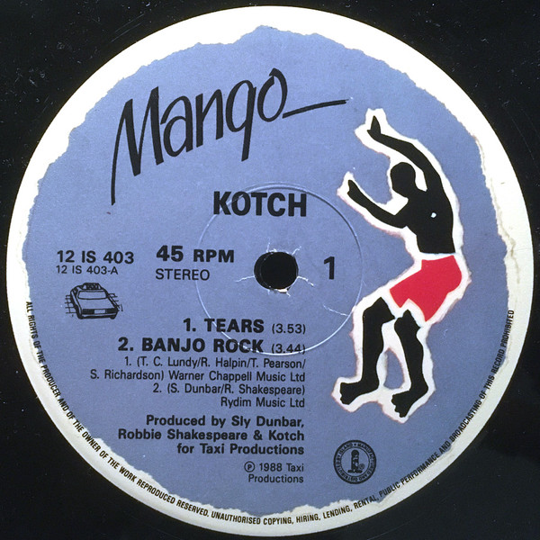 Kotch - Tears | Mango (12 IS 403)