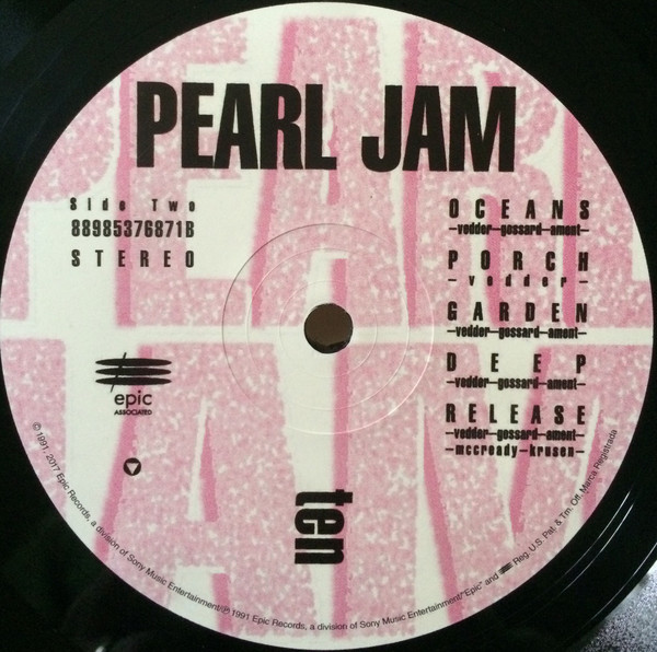 Pearl Jam - Ten | Epic Associated (88985376871) - 2 Pearl Jam - Ten | Epic Associated (88985376871) - 2