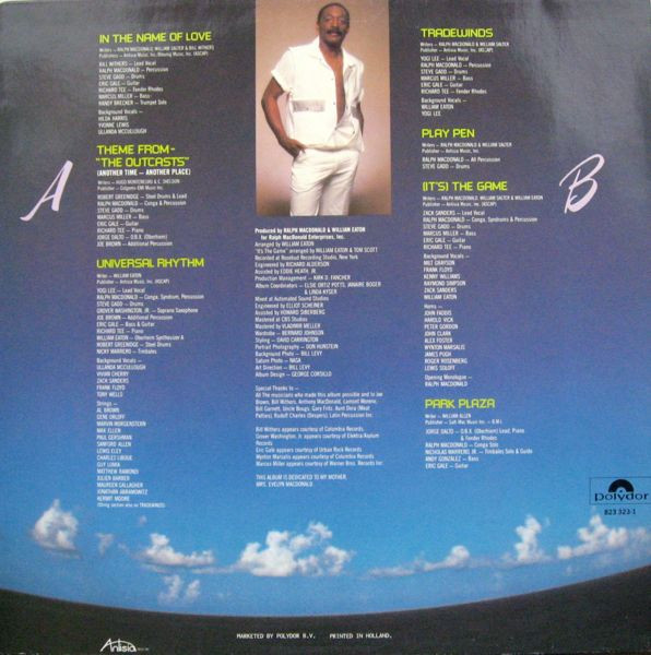 Ralph MacDonald - Universal Rhythm | Polydor (823 323-1) - 2 Ralph MacDonald - Universal Rhythm | Polydor (823 323-1) - 2