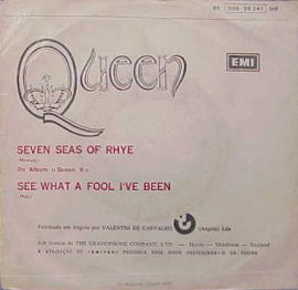 Queen - Seven Seas Of Rhye | EMI (8E 006-95241 MF) - 2
