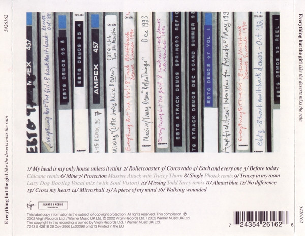 Everything But The Girl - Like The Deserts Miss The Rain | Virgin (5426162) - 3