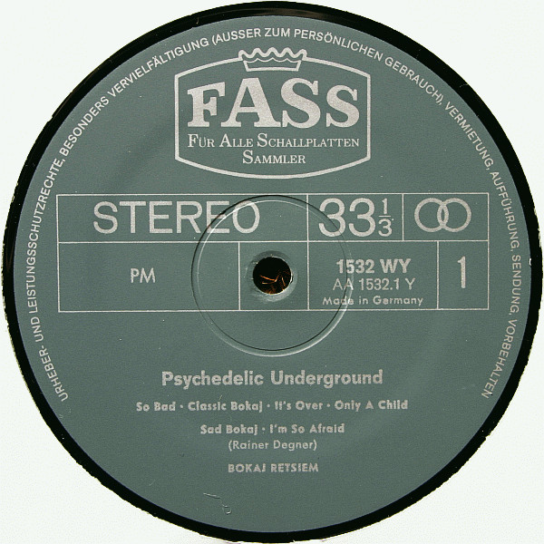 Bokaj Retsiem - Psychedelic Underground | Fass (1532 WY) - 3