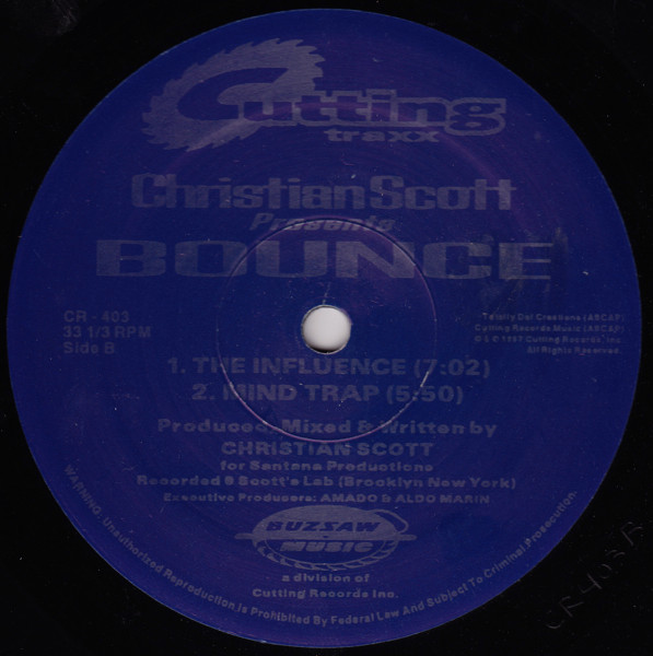 Christian Scott - Bounce The EP | Cutting Traxx (CR-403) - 3