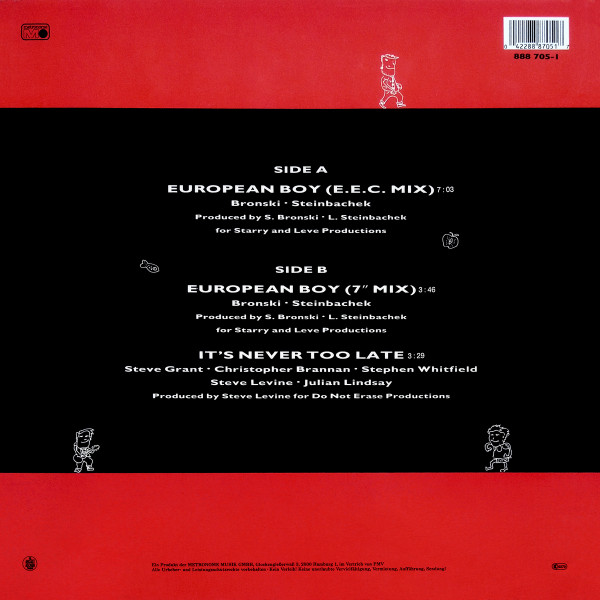 Splash - European Boy | Metronome (888 705-1) - 2 Splash - European Boy | Metronome (888 705-1) - 2