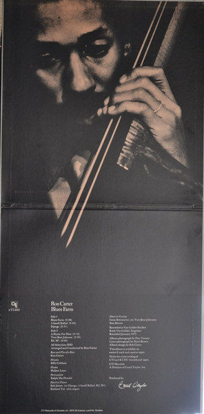 Ron Carter - Blues Farm [Vinyl] | CTI Records (CTI 6027) - 2