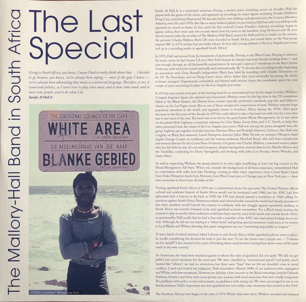 The Mallory-Hall Band - The Last Special | Outernational Sounds (OTR-016) - 3 The Mallory-Hall Band - The Last Special | Outernational Sounds (OTR-016) - 3