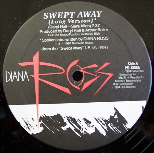 Diana Ross - Swept Away | RCA Victor (PD-13865)
