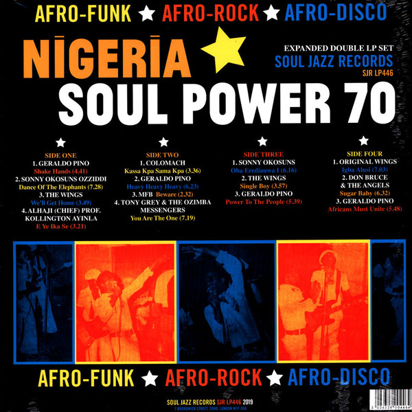 Various - Nigeria Soul Power 70 (Afro-Funk ★ Afro-Rock ★ Afro-Disco) | Soul Jazz Records (SJR LP446) - 2 Various - Nigeria Soul Power 70 (Afro-Funk ★ Afro-Rock ★ Afro-Disco) | Soul Jazz Records (SJR LP446) - 2