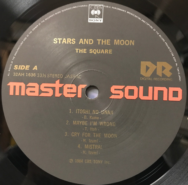 T-Square - Stars And The Moon | CBS/Sony (32AH 1636) - 4 T-Square - Stars And The Moon | CBS/Sony (32AH 1636) - 4