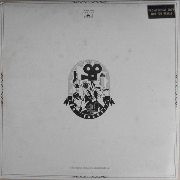 Jon & Vangelis - The Friends Of Mr Cairo | Polydor (POLD 5039) - 2