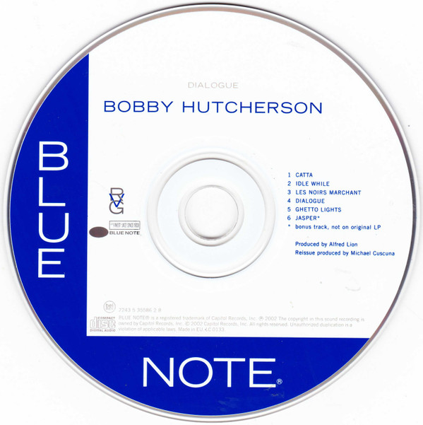 Bobby Hutcherson - Dialogue | Blue Note (7243 5 35586 2 8) - 4 Bobby Hutcherson - Dialogue | Blue Note (7243 5 35586 2 8) - 4