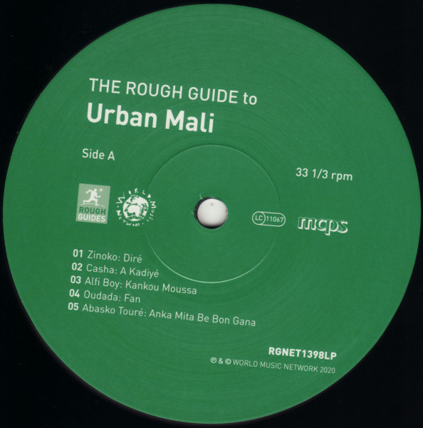 Various - The Rough Guide To Urban Mali | Music Rough Guides (RGNET1398LP) - 3