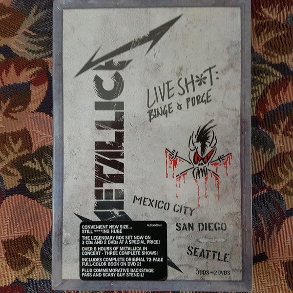 Metallica - Live Sh*t: Binge & Purge (3CD/2DVD –DVD Book Slipcase) [Vidéo] | Blackened (BLCKND010-2) - 2