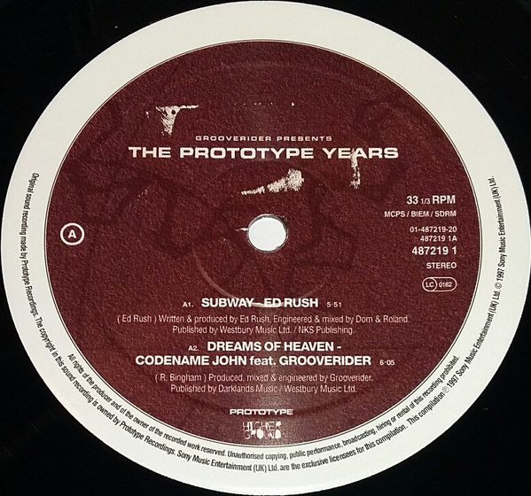 Grooverider - The Prototype Years | Higher Ground (487219 1) - 3