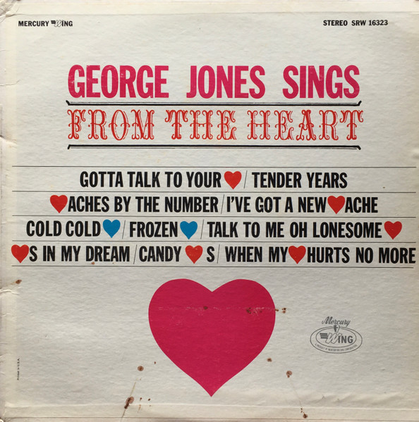 George Jones - George Jones Sings From The Heart | Mercury Wing (SRW 16323) - main George Jones - George Jones Sings From The Heart | Mercury Wing (SRW 16323) - main