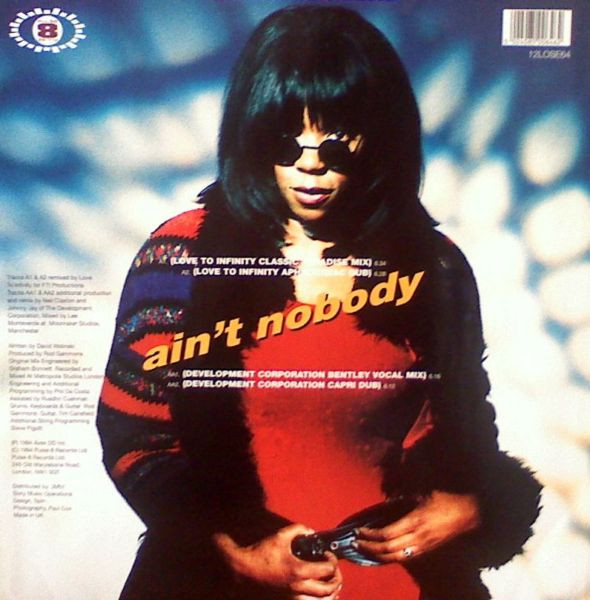 Jaki Graham - Ain't Nobody | Pulse-8 Records (12LOSE64) - 2