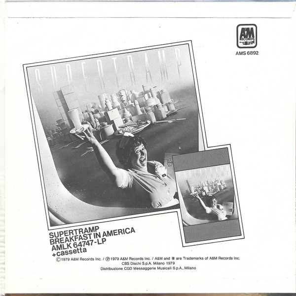 Supertramp - The Logical Song | A&M Records (AMS 6892) - 2