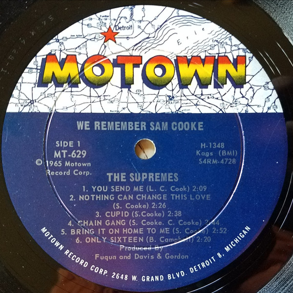 The Supremes - We Remember Sam Cooke | Motown (MT-629) - 3