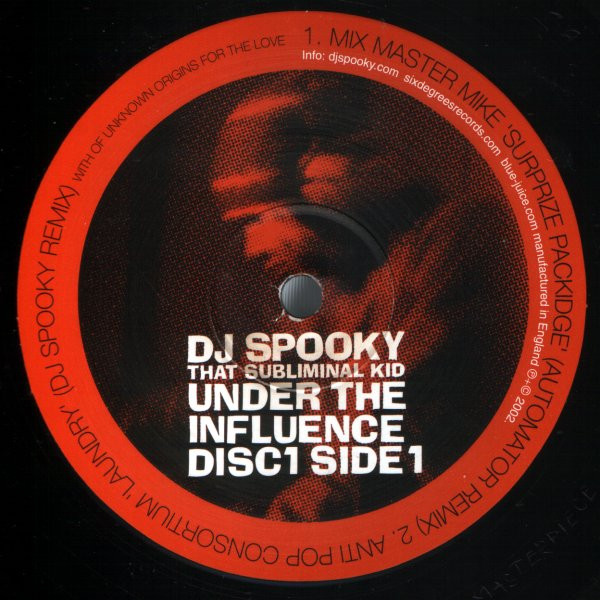 DJ Spooky - Under The Influence | Blue Juice (BJ O11A)