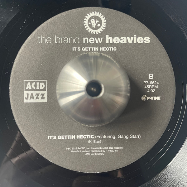 The Brand New Heavies - Soul Flower / It's Gettin Hectic | P-Vine Records (P7-6624) - 4 The Brand New Heavies - Soul Flower / It's Gettin Hectic | P-Vine Records (P7-6624) - 4