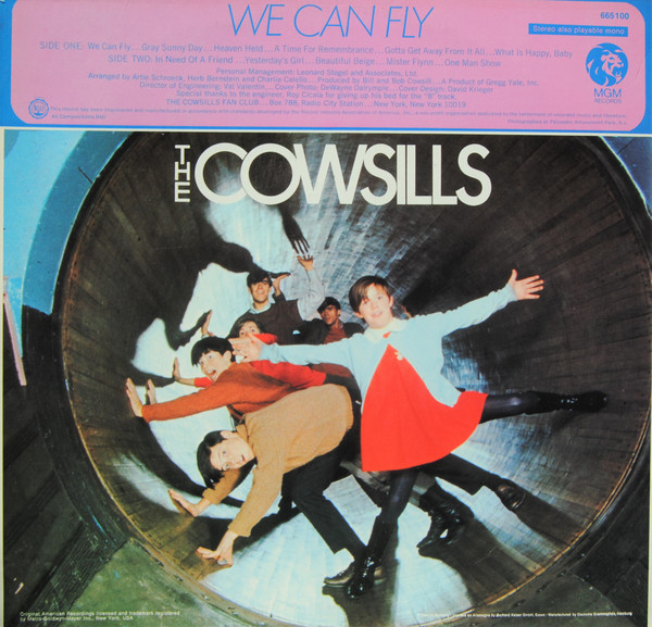 The Cowsills - We Can Fly | MGM Records (665 100) - 2