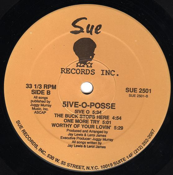 5ive-O-Posse - 5ive•O•Posse | Sue Records Inc. (SUE 2501) - 4