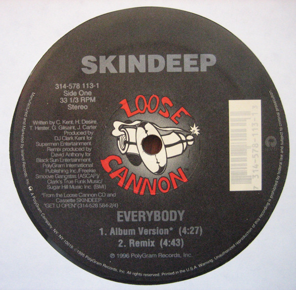 Skin Deep - Everybody | Loose Cannon (314-578-113-1) - main