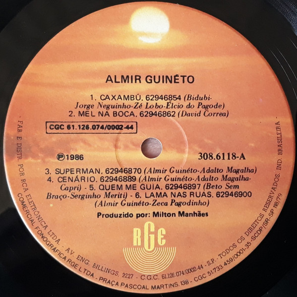 Almir Guineto - Almir Guineto | RGE (308.6118) - 3