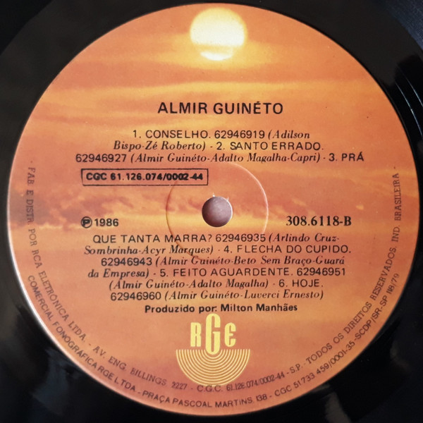 Almir Guineto - Almir Guineto | RGE (308.6118) - 4