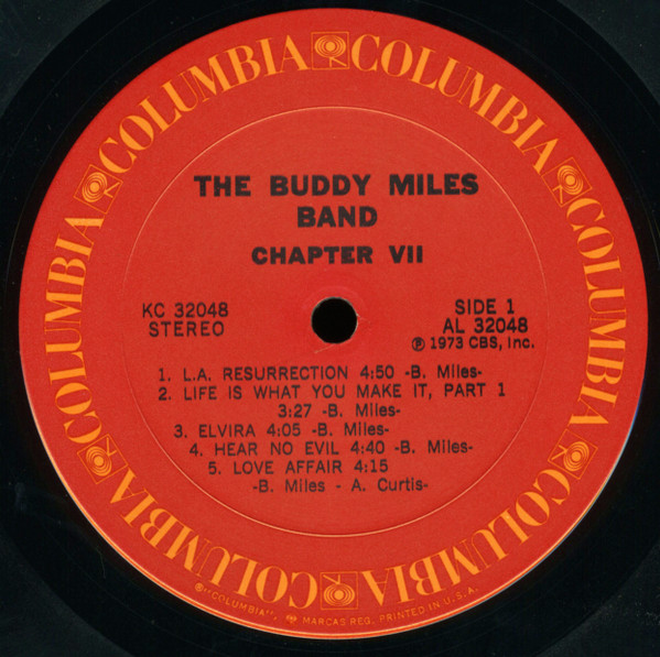The Buddy Miles Band - Chapter VII | Columbia (KC 32048) - 3