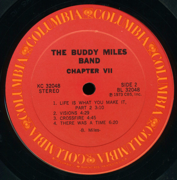 The Buddy Miles Band - Chapter VII | Columbia (KC 32048) - 4