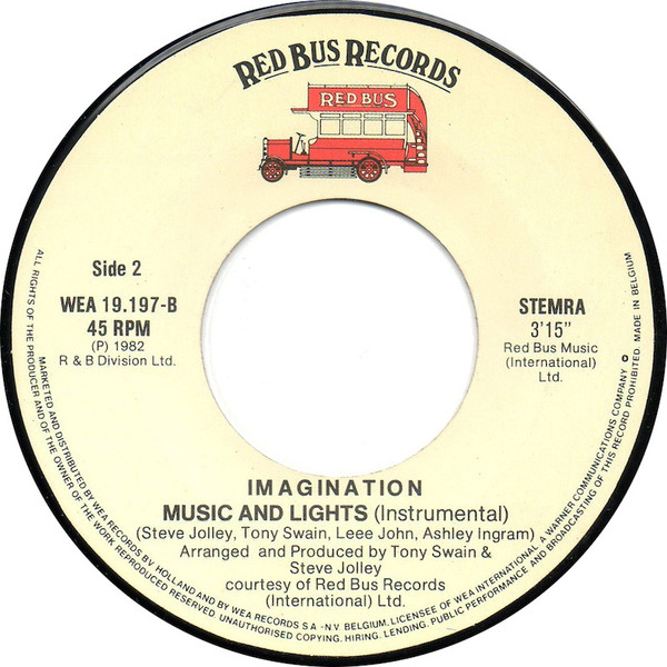 Imagination - Music And Lights | WEA (WEA 19197) - 4 Imagination - Music And Lights | WEA (WEA 19197) - 4