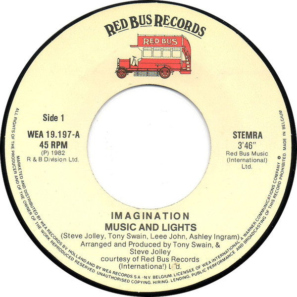 Imagination - Music And Lights | WEA (WEA 19197) - 3 Imagination - Music And Lights | WEA (WEA 19197) - 3