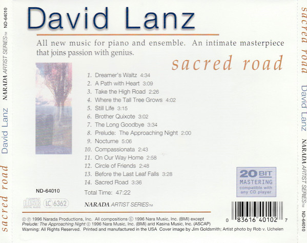 David Lanz - Sacred Road | Narada Artist Series (ND-64010) - 2