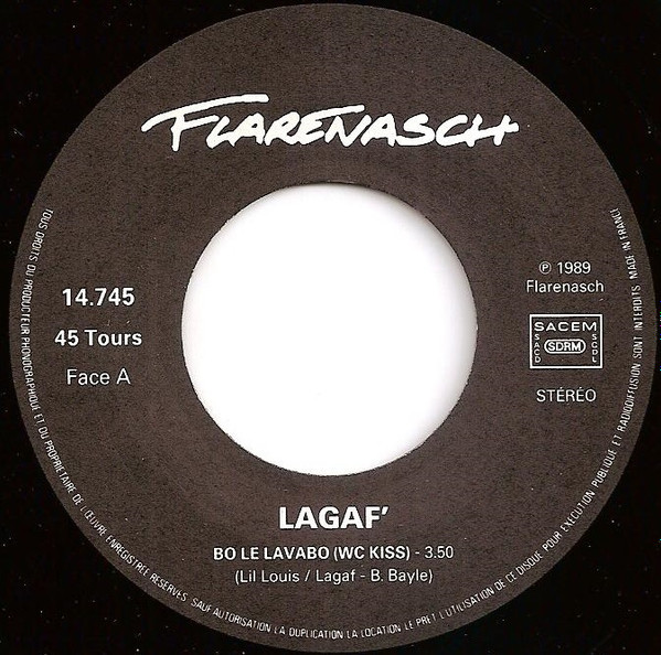 Lagaf' - Bo Le Lavabo | Flarenasch (14.745) - 3