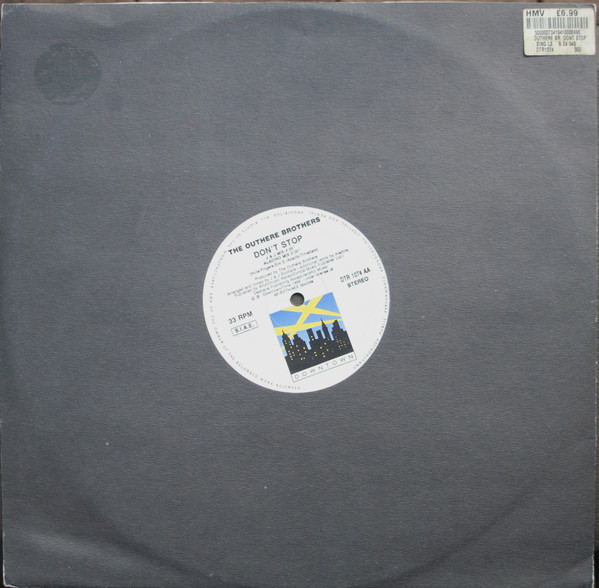 The Outhere Brothers - Don't Stop | Downtown (DTR 1074) - 3 The Outhere Brothers - Don't Stop | Downtown (DTR 1074) - 3