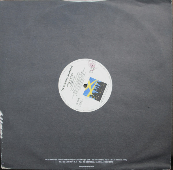 The Outhere Brothers - Don't Stop | Downtown (DTR 1074) - 4 The Outhere Brothers - Don't Stop | Downtown (DTR 1074) - 4