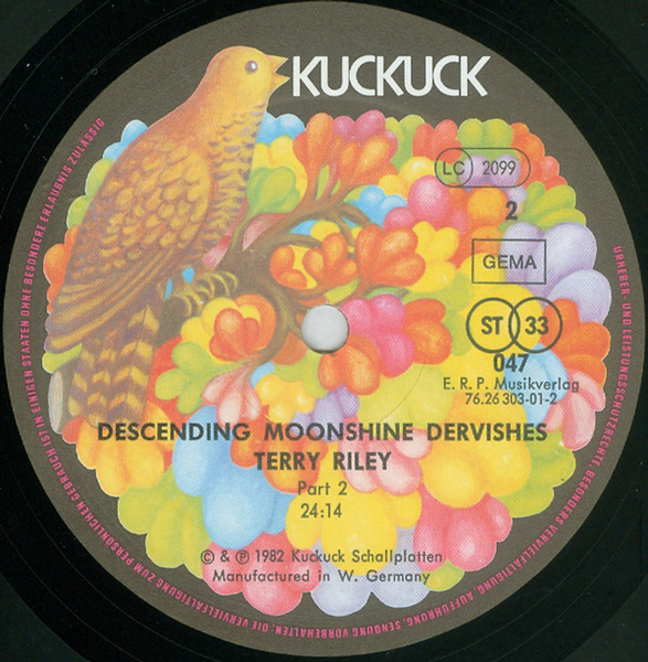 Terry Riley - Descending Moonshine Dervishes | Kuckuck (047) - 4