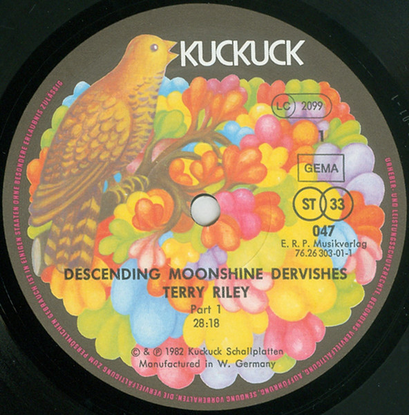 Terry Riley - Descending Moonshine Dervishes | Kuckuck (047) - 3